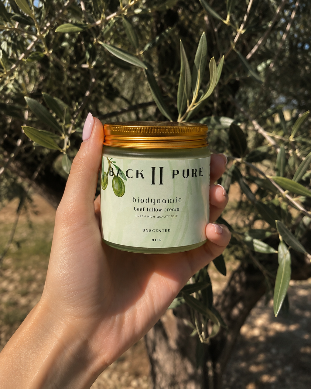 Biodynamic Beef Tallow Unscented (Psoriasis & Eczema Safe)