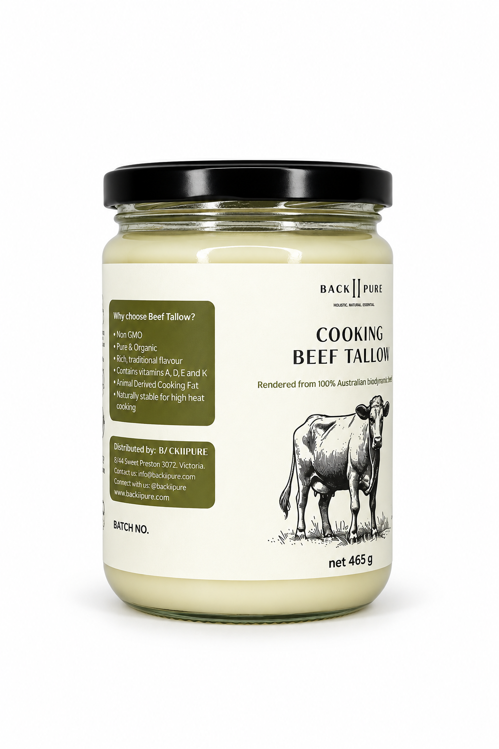 Biodynamic Cooking Tallow